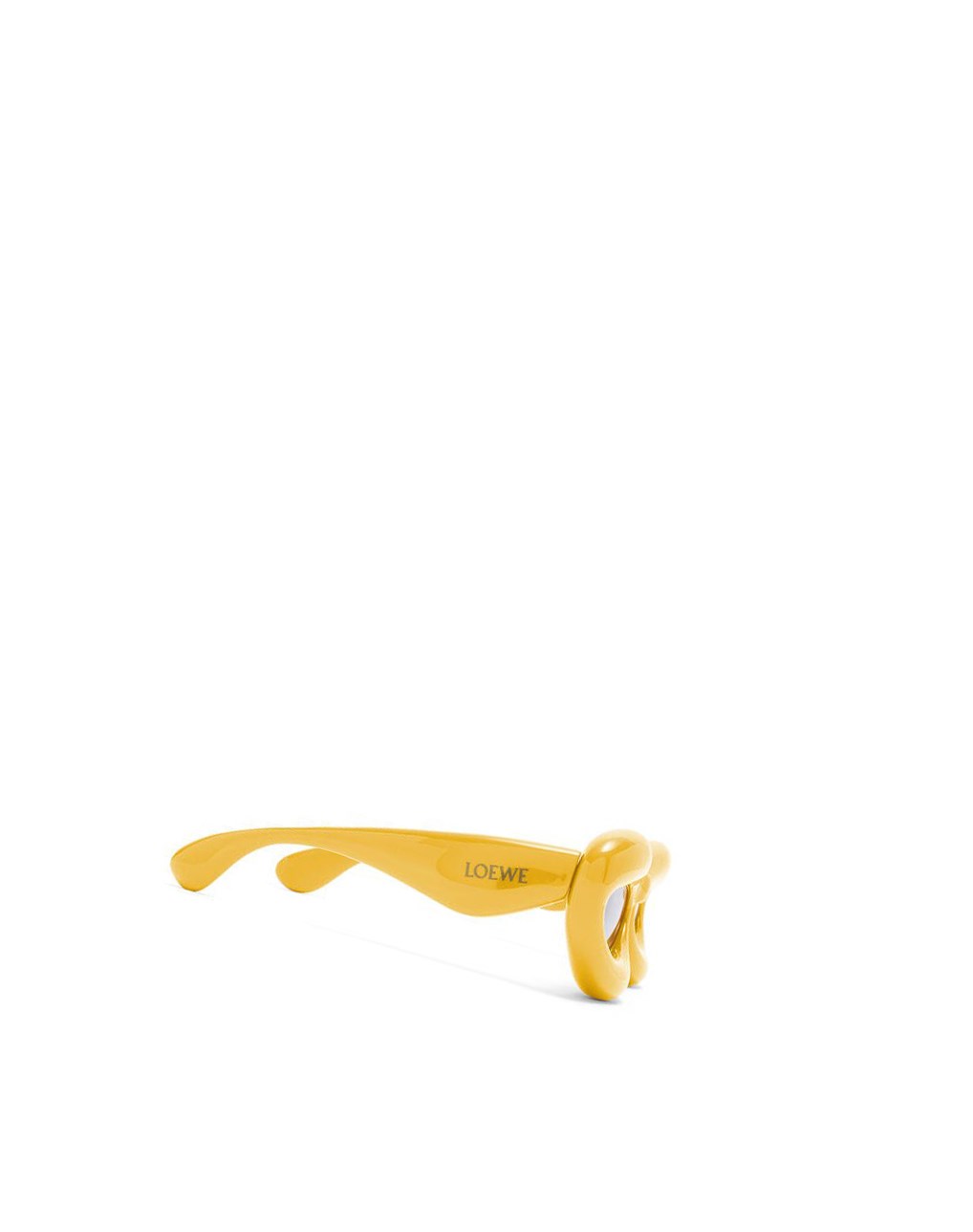 Loewe Inflated cateye sunglasses in acetate Jaune | 5702EUHTY