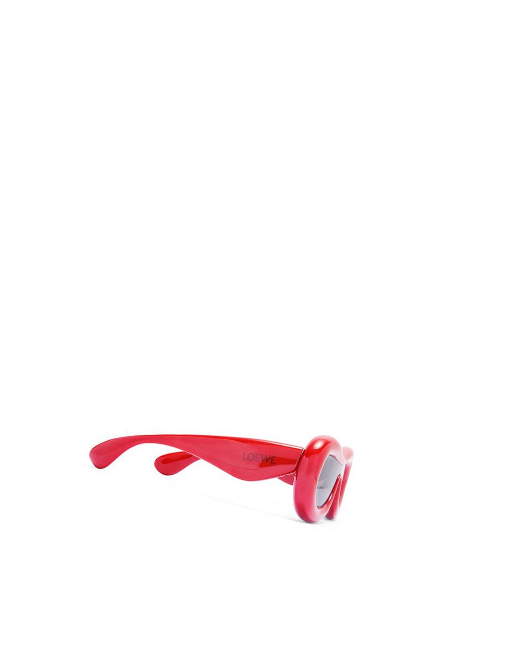 Loewe Inflated mask sunglasses in acetate Lipstick | 2940MKDWI