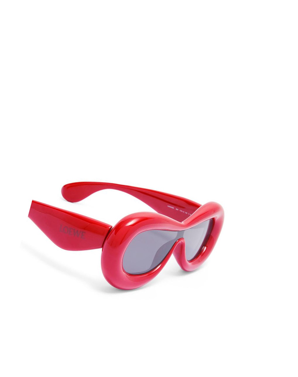 Loewe Inflated mask sunglasses in acetate Lipstick | 2940MKDWI