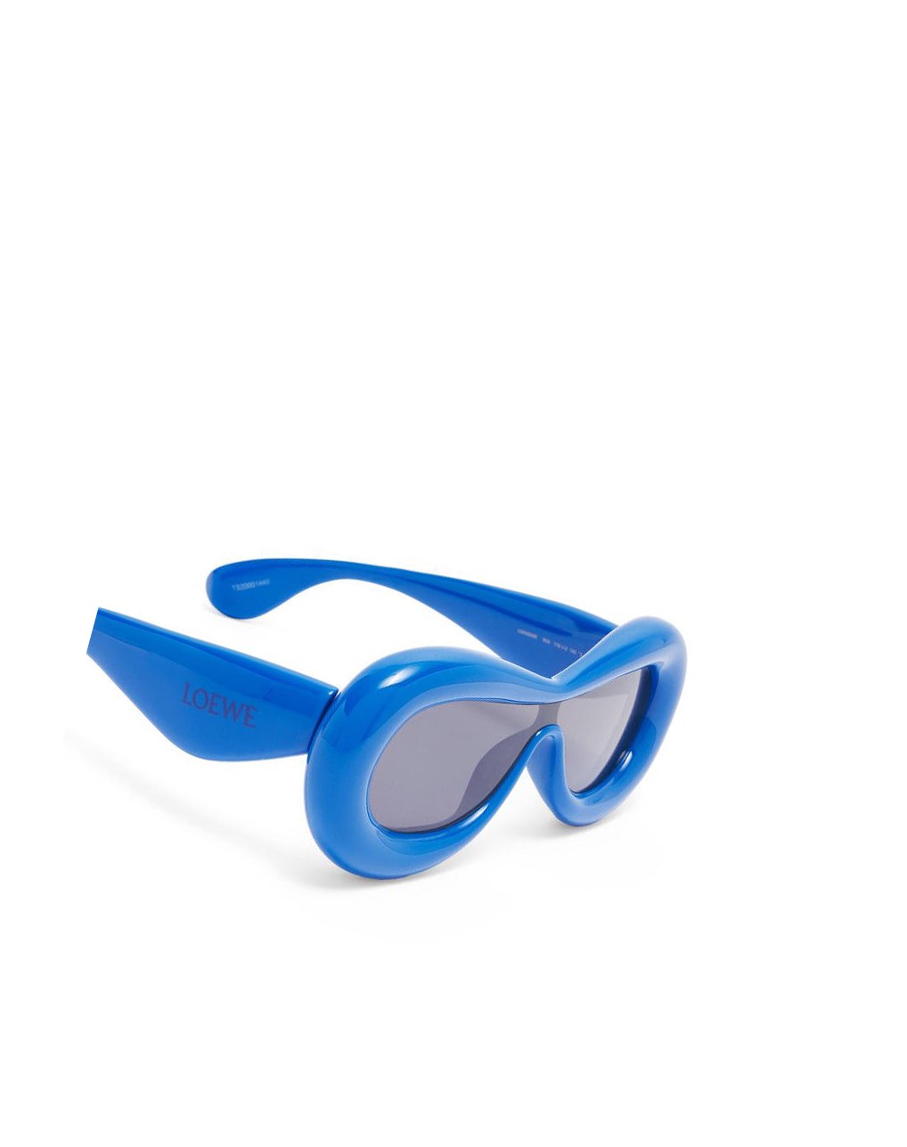 Loewe Inflated mask sunglasses in acetate Bleu | 4160UIKWP