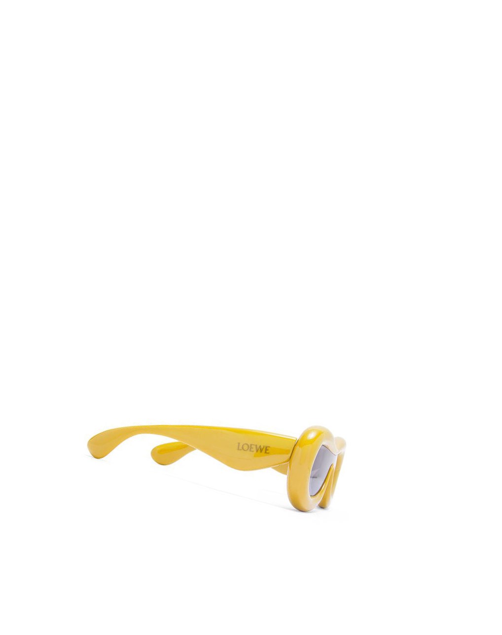 Loewe Inflated mask sunglasses in acetate Jaune | 5178TOVZM