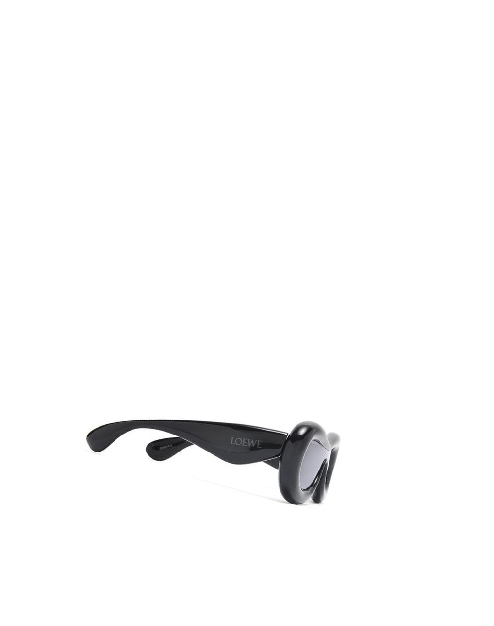 Loewe Inflated mask sunglasses in acetate Noir | 9812CIKEB