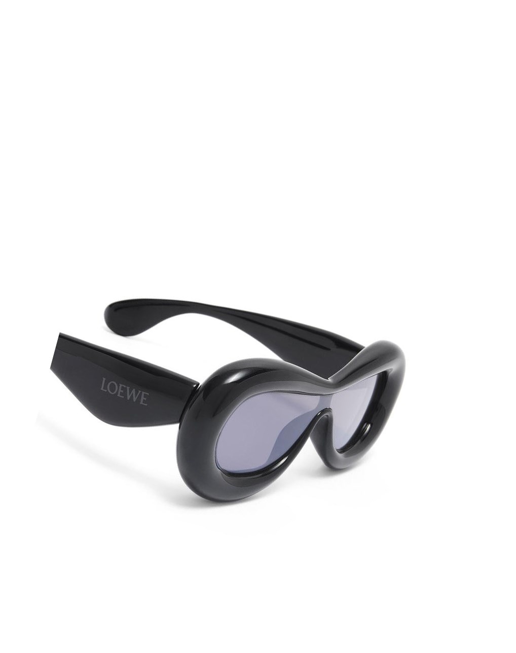 Loewe Inflated mask sunglasses in acetate Noir | 9812CIKEB