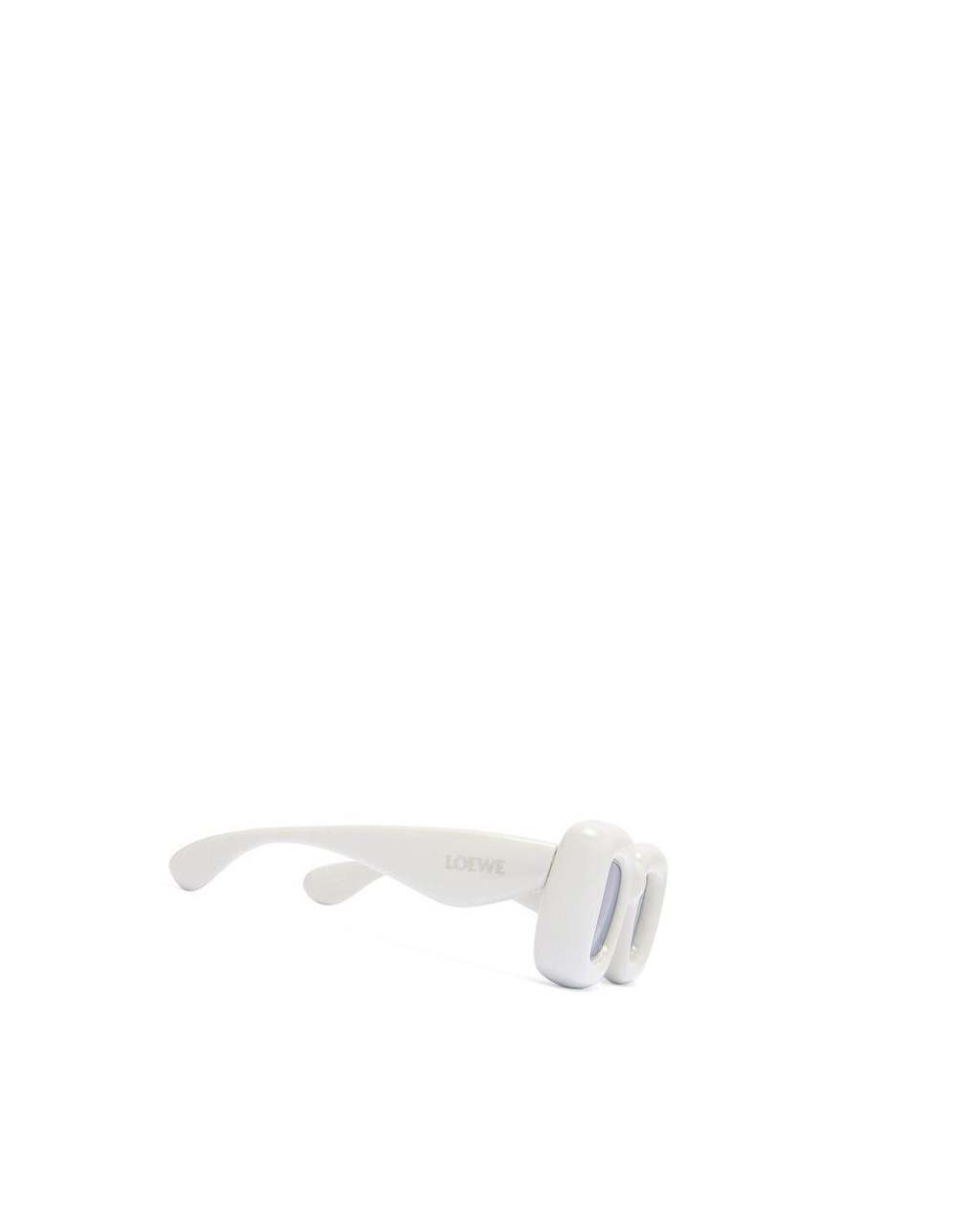 Loewe Inflated rectangular sunglasses in acetate Grise | 3745PSWYR