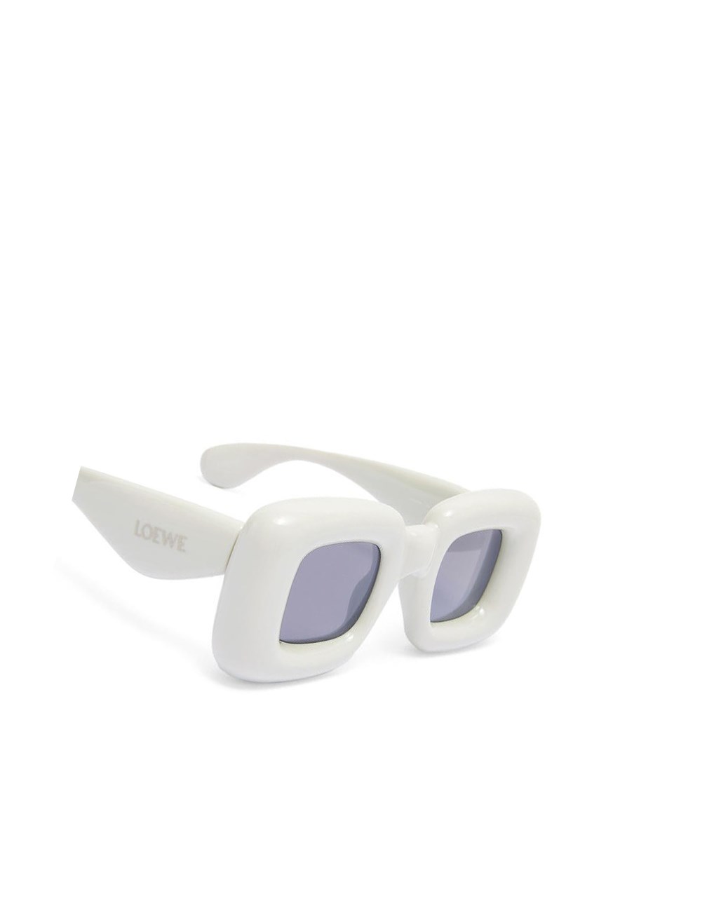 Loewe Inflated rectangular sunglasses in acetate Grise | 3745PSWYR