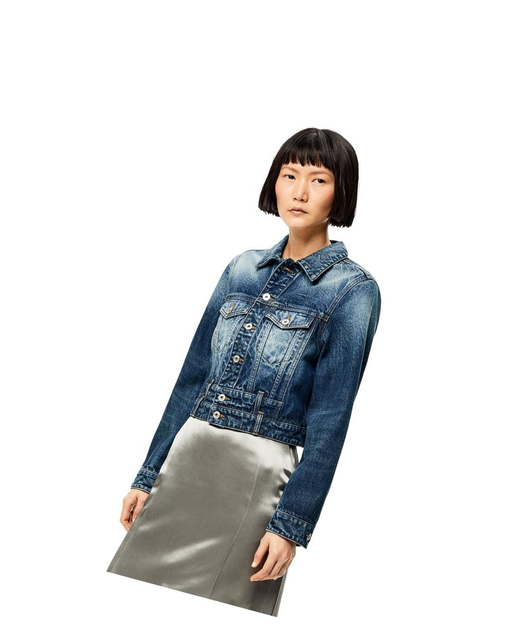 Loewe Jacket in denim Washed Denim | 2154AGVBR