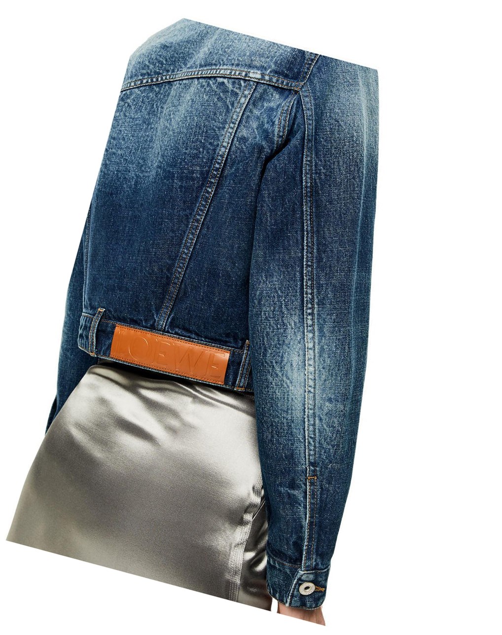 Loewe Jacket in denim Washed Denim | 2154AGVBR