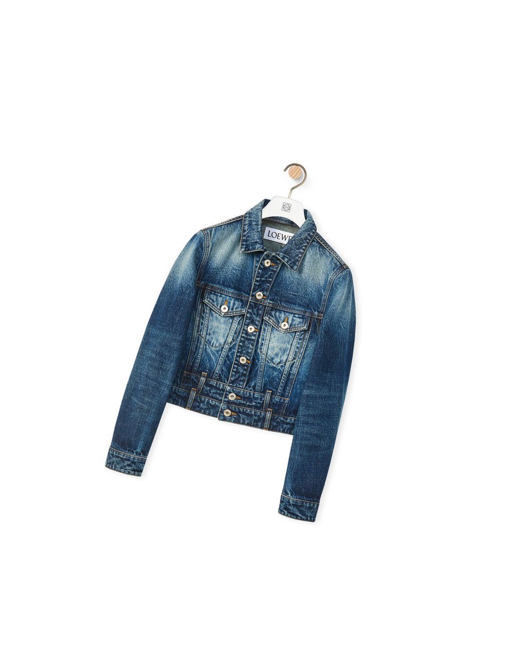 Loewe Jacket in denim Washed Denim | 2154AGVBR