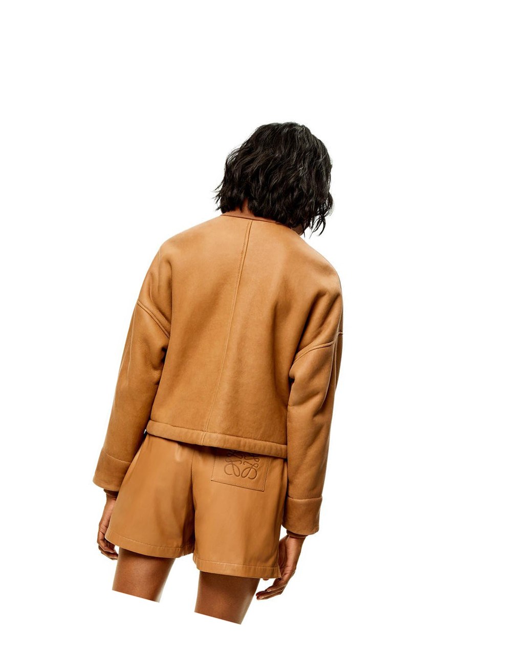 Loewe Jacket in shearling Toffee | 1273MXBKL