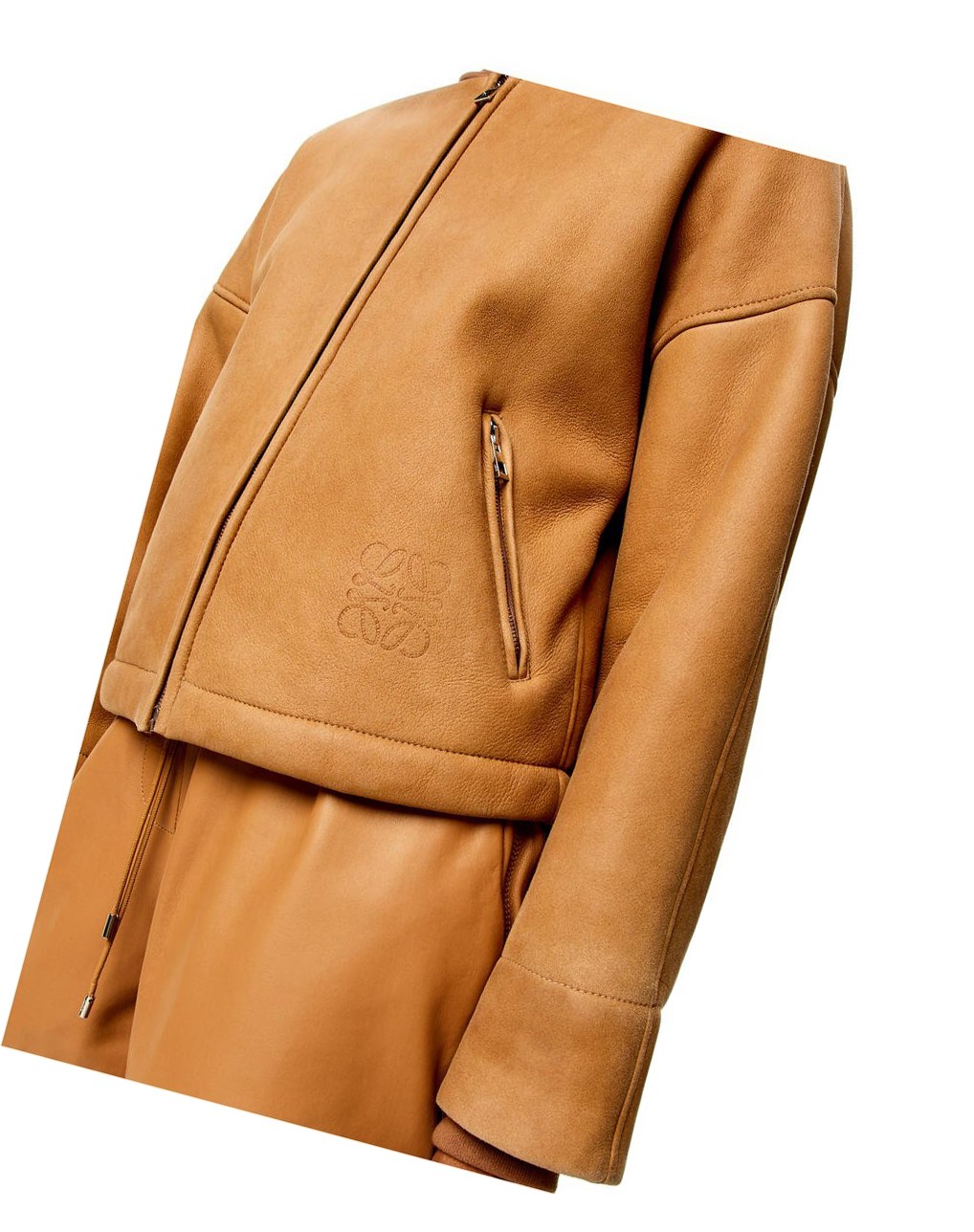 Loewe Jacket in shearling Toffee | 1273MXBKL