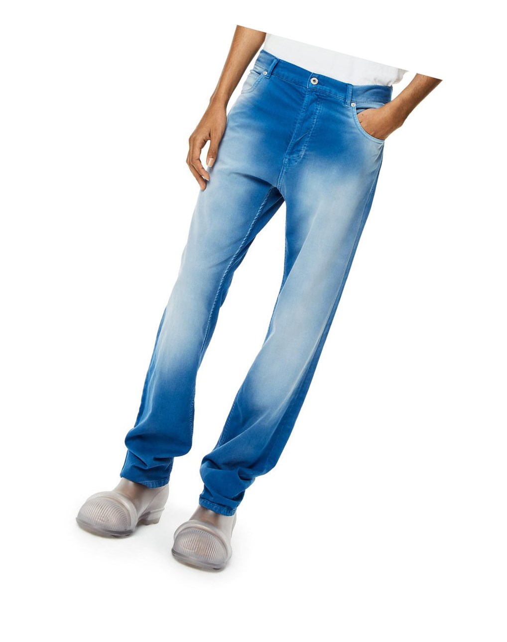 Loewe Jeans in sunbleach denim Bleu | 3648CDZLK