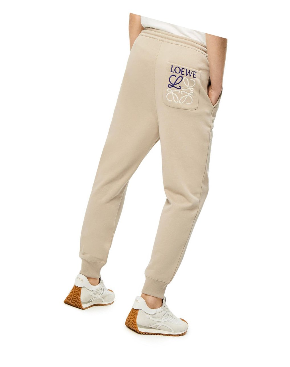 Loewe Jogging trousers in cotton Grise | 0269TERGJ