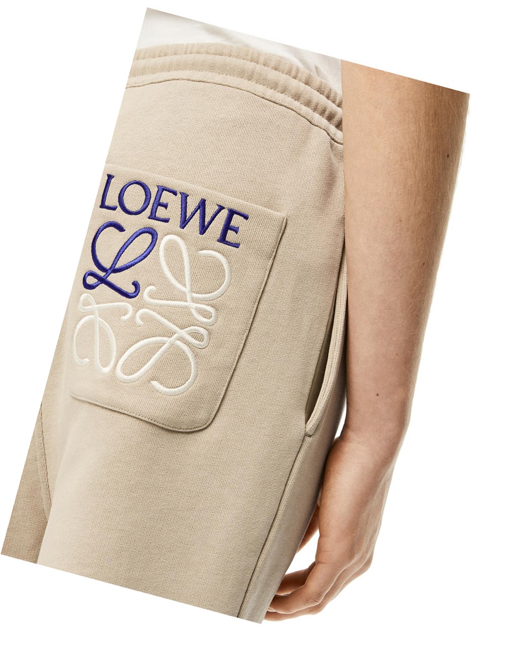 Loewe Jogging trousers in cotton Grise | 0269TERGJ