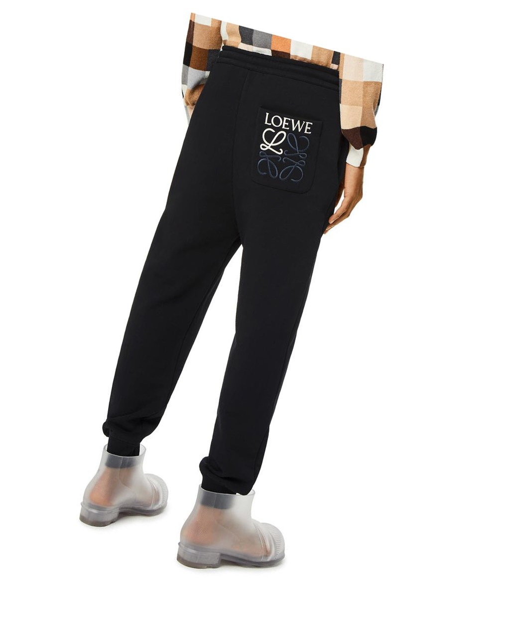 Loewe Jogging trousers in cotton Noir | 2635EKDWT