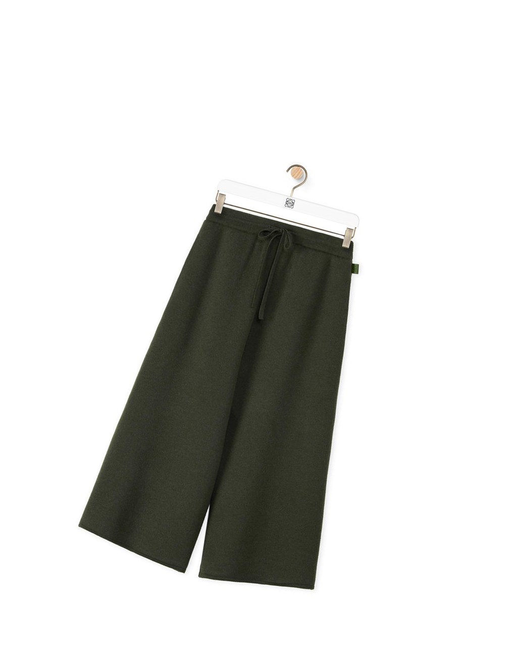 Loewe Knit trousers in cashmere Kaki Vert | 2384PCHVX