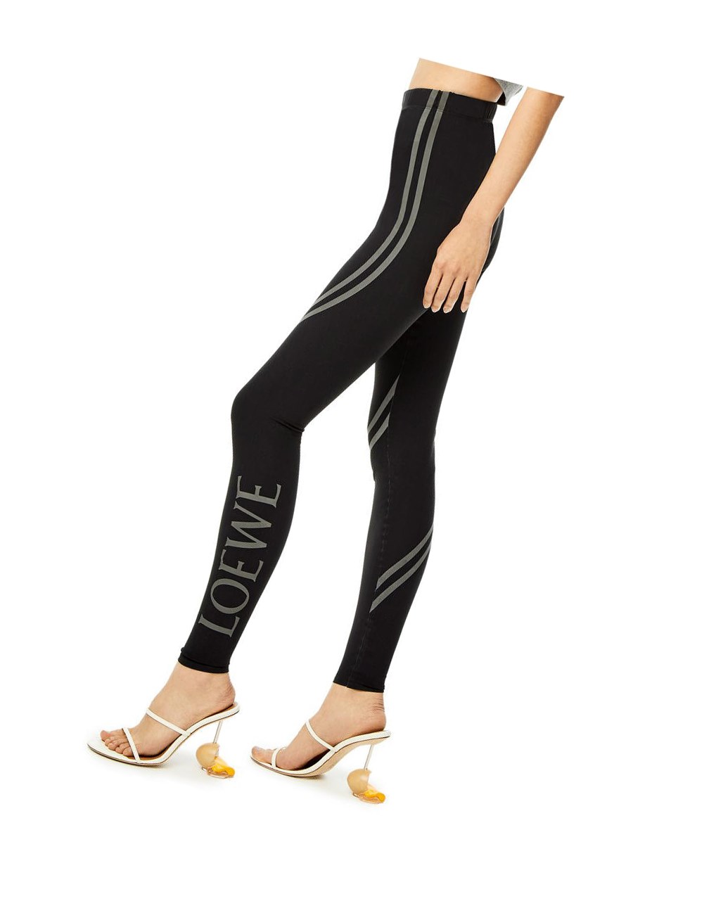 Loewe LOEWE leggings in polyamide and elastane Noir | 6471CXHKT