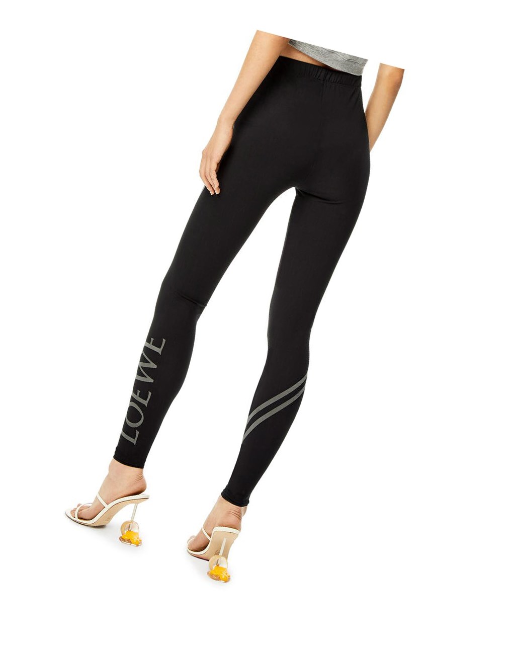 Loewe LOEWE leggings in polyamide and elastane Noir | 6471CXHKT