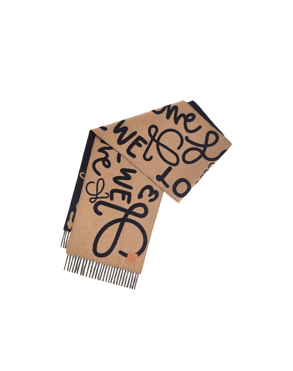 Loewe LOEWE scarf in wool and cashmere Noir | 0981AVKGP