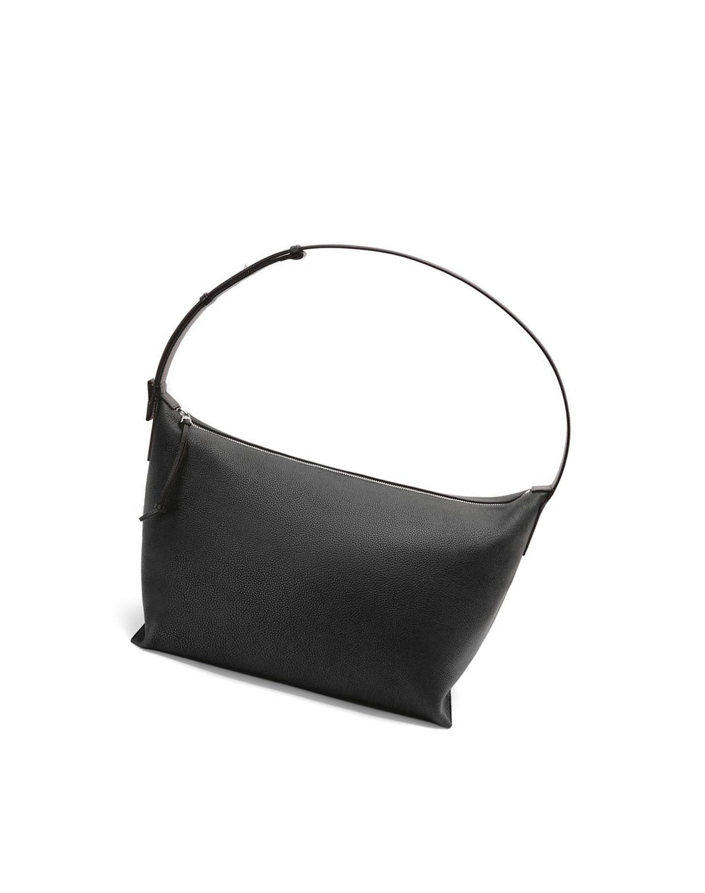 Loewe Large Cubi bag in grained calfskin Noir | 7541EXGTL