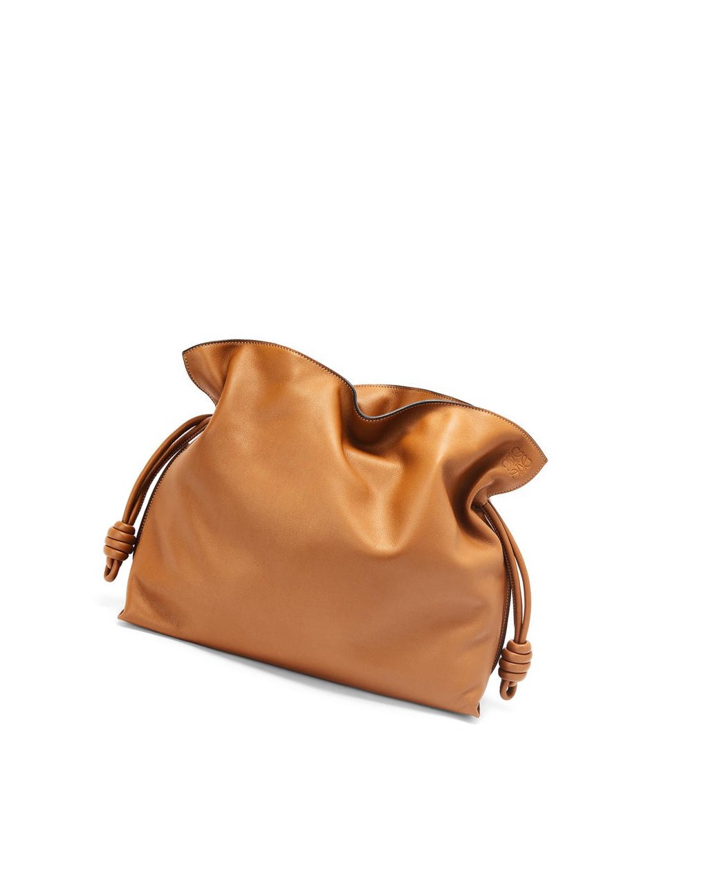 Loewe Large Flamenco clutch in nappa calfskin Warm Desert | 5186TVLPS