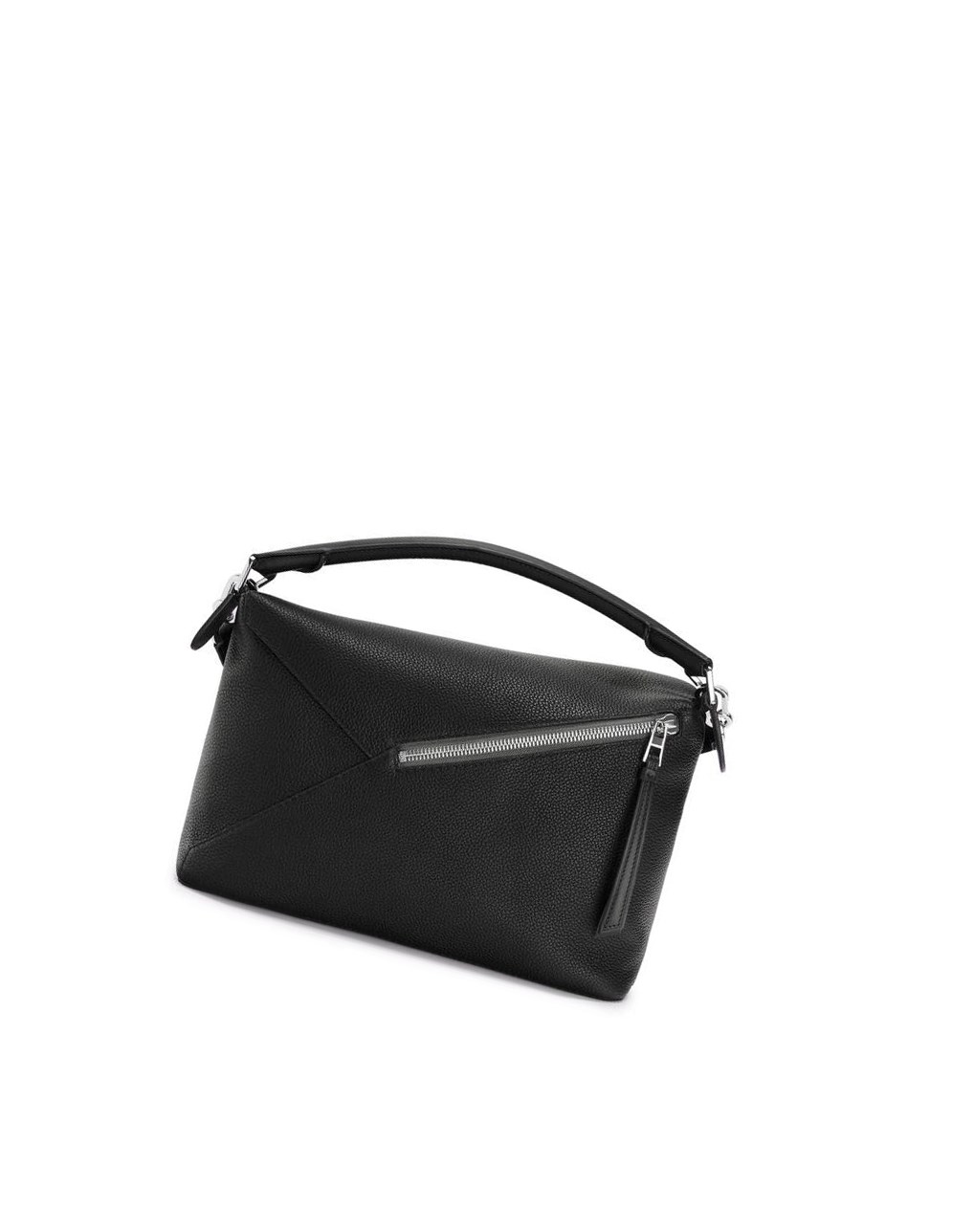 Loewe Large Puzzle Edge bag in grained calfskin Noir | 7824IACLV