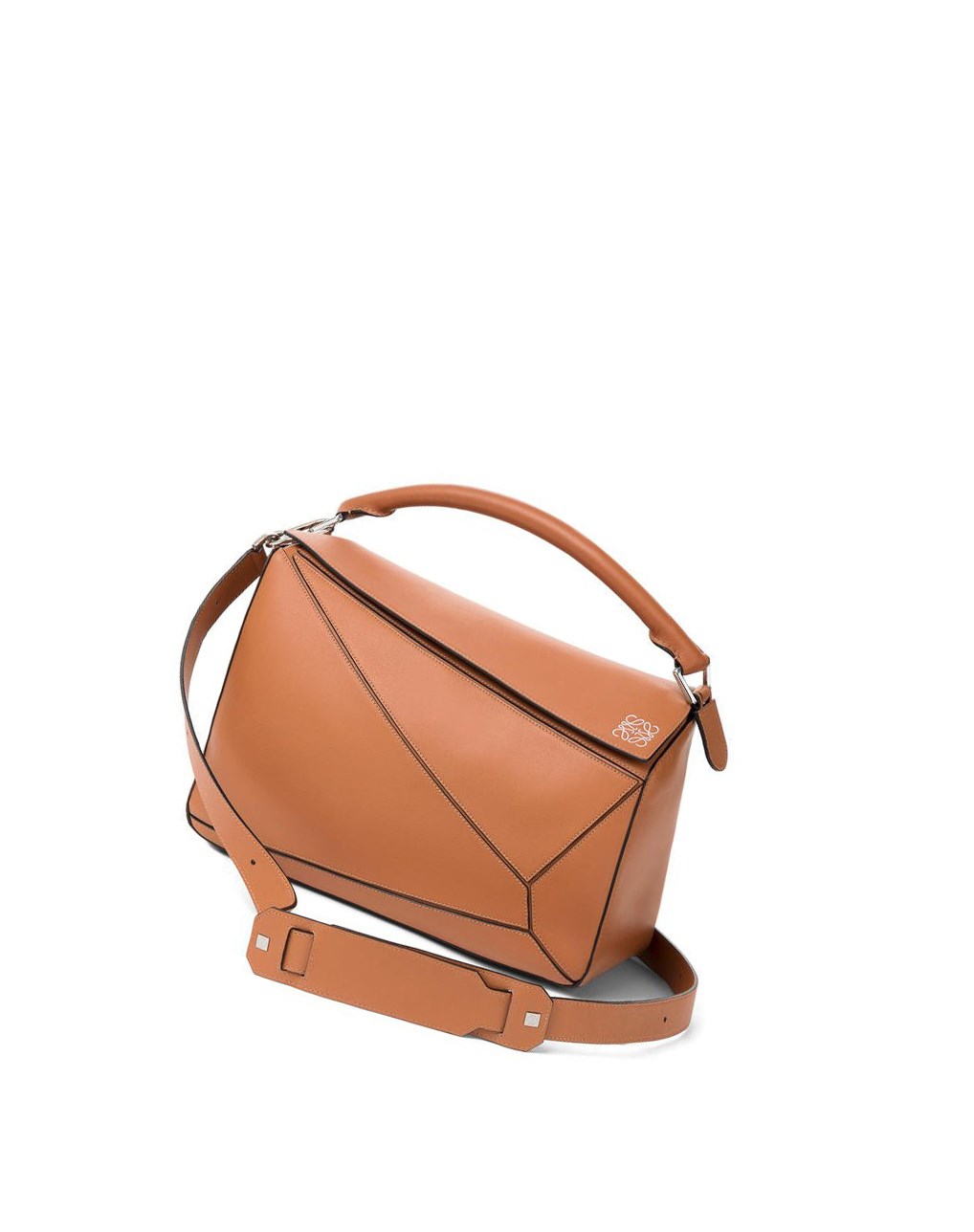 Loewe Large Puzzle bag in classic calfskin Tan | 3516VBGCE