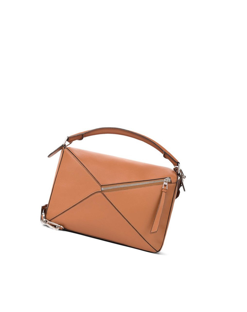 Loewe Large Puzzle bag in classic calfskin Tan | 3516VBGCE