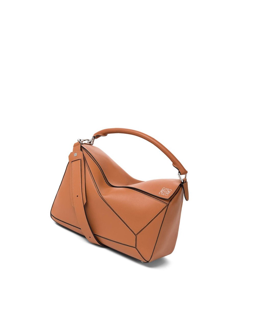 Loewe Large Puzzle bag in classic calfskin Tan | 3516VBGCE