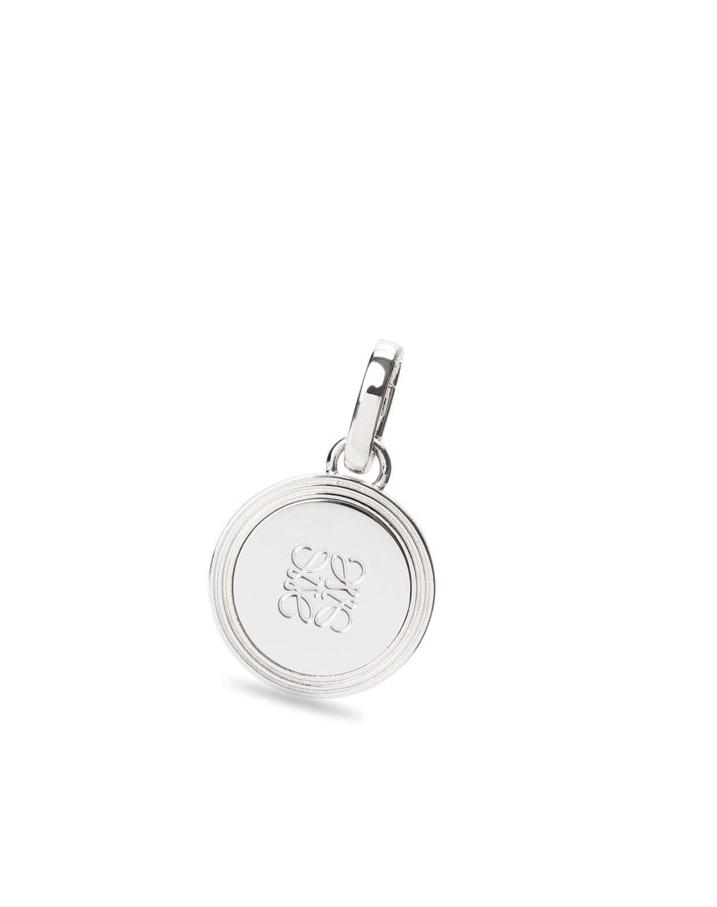 Loewe Medal charm in sterling silver Argent | 0197OPMKU