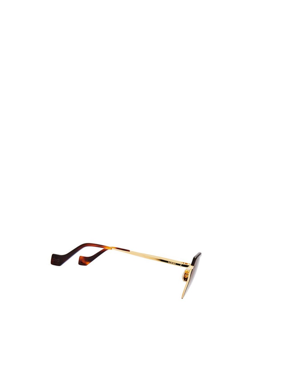 Loewe Metal butterfly sunglasses Marron Doré | 5973OVKXE