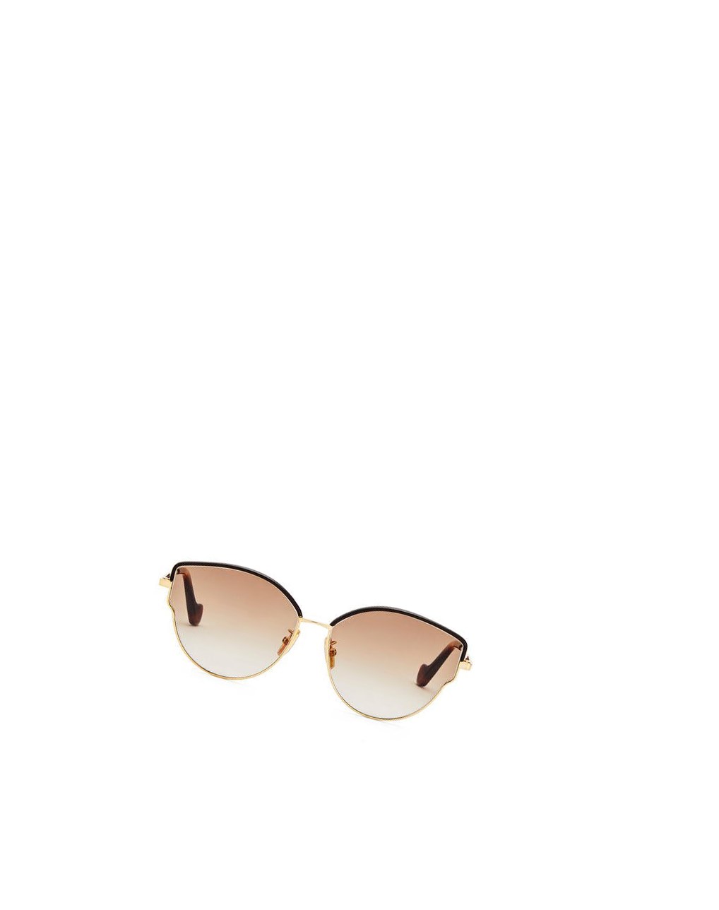 Loewe Metal butterfly sunglasses Marron Doré | 5973OVKXE