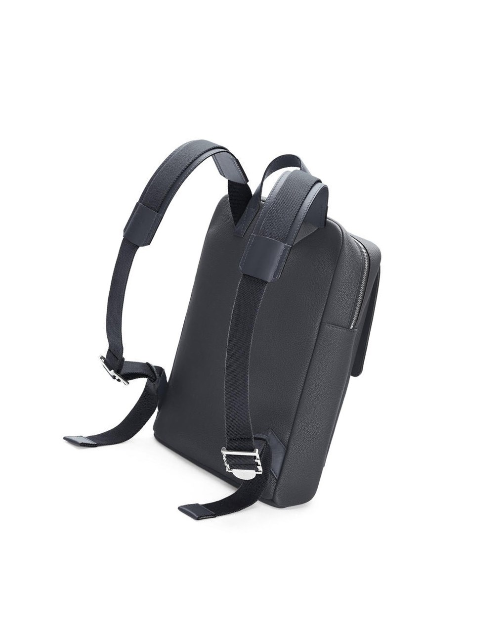 Loewe Military Backpack in soft grained calfskin Anthracite | 8917OSRLI