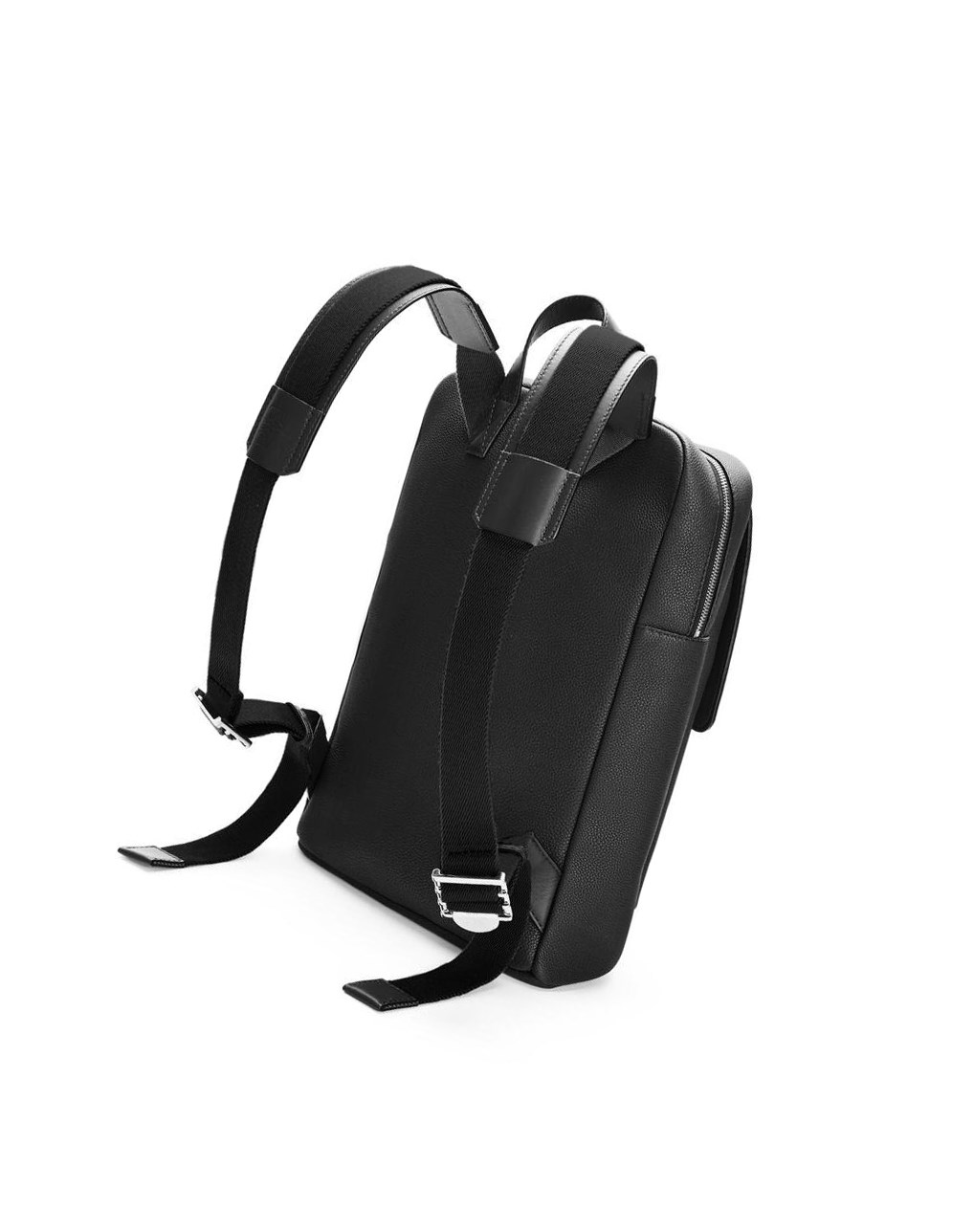 Loewe Military Backpack in soft grained calfskin Noir | 9508EADNI