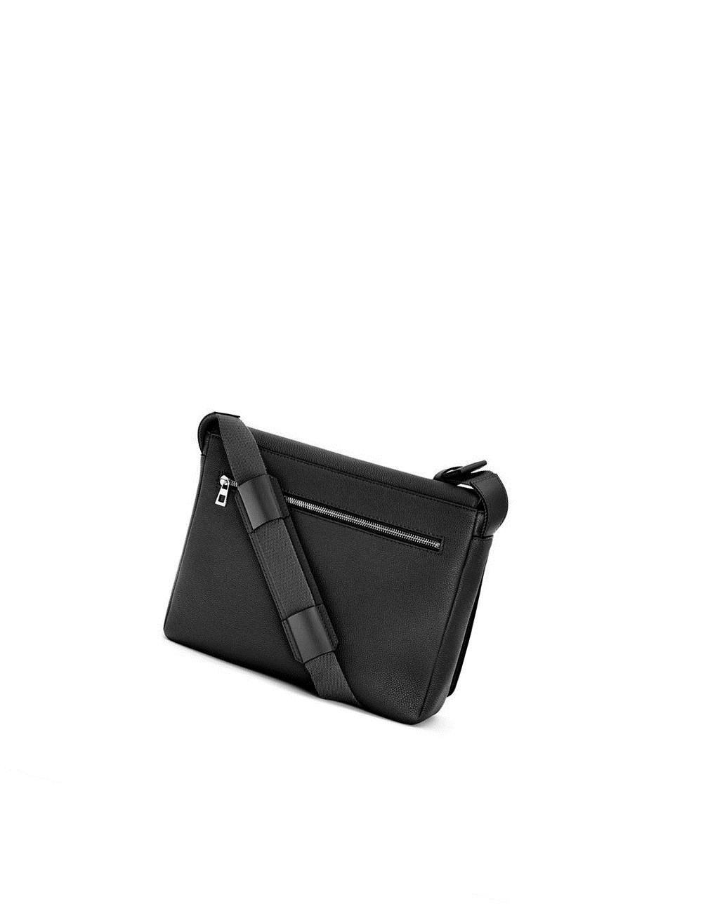 Loewe Military Messenger Bag in soft grained calfskin Noir | 0867WGZVF