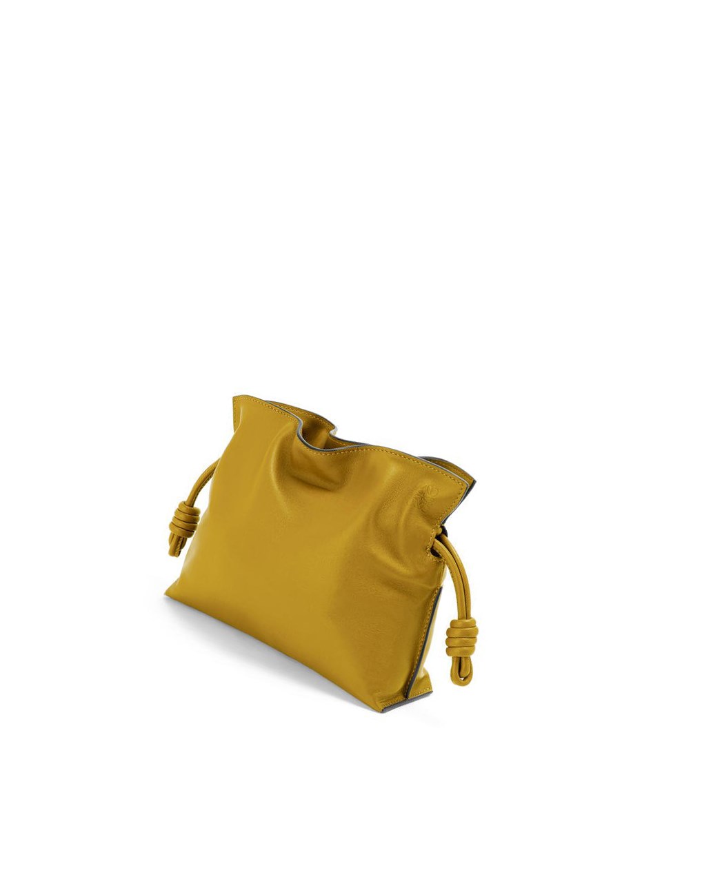 Loewe Mini Flamenco clutch in nappa calfskin Ochre | 0496KDPYH