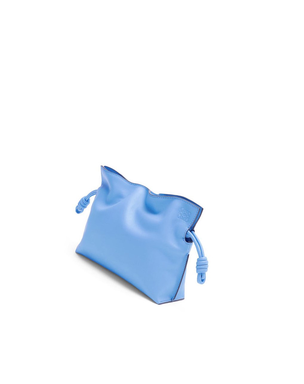 Loewe Mini Flamenco clutch in nappa calfskin Bleu | 0791RAEBQ