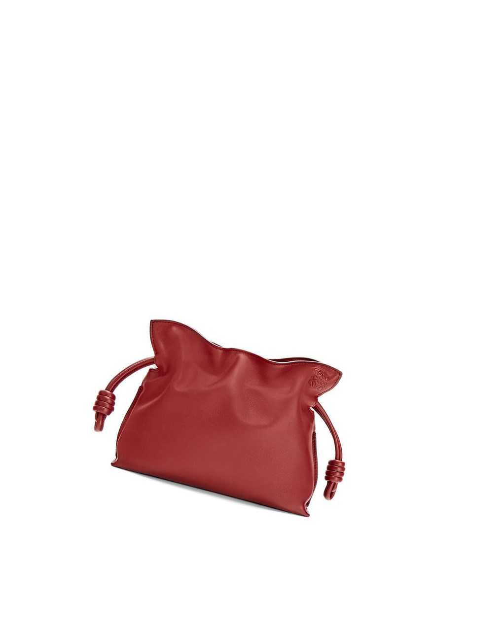 Loewe Mini Flamenco clutch in nappa calfskin Rouge | 1637PUTQV