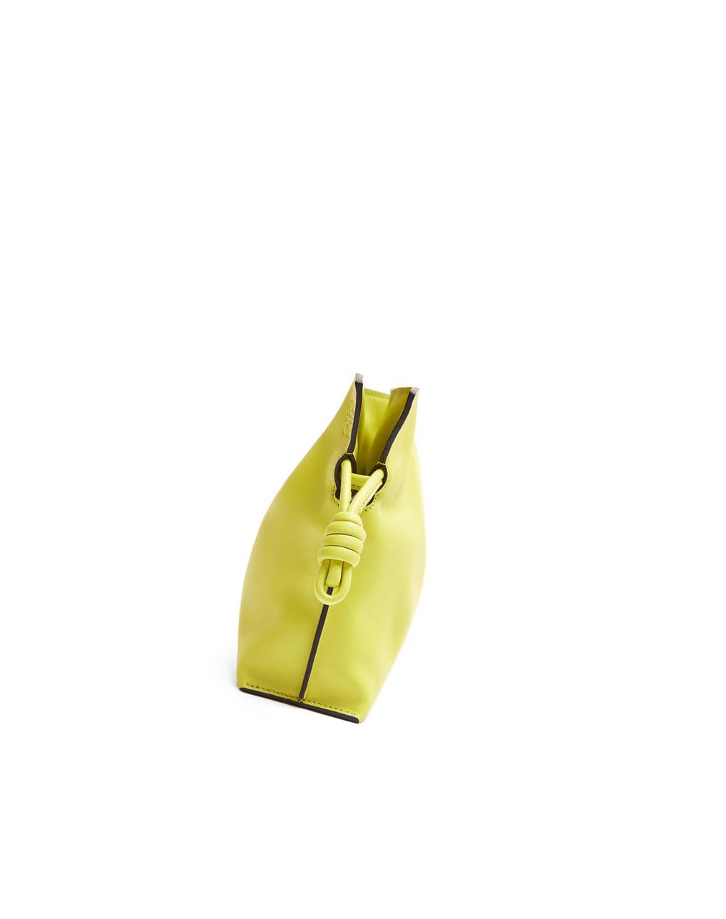 Loewe Mini Flamenco clutch in nappa calfskin Jaune | 2350ALIRK