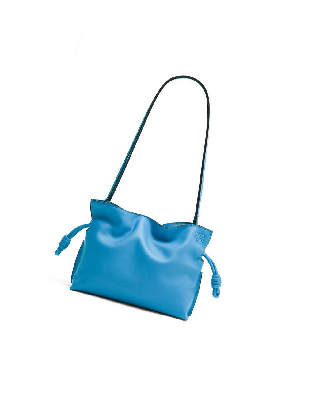 Loewe Mini Flamenco clutch in nappa calfskin Bleu | 2917NWOBP