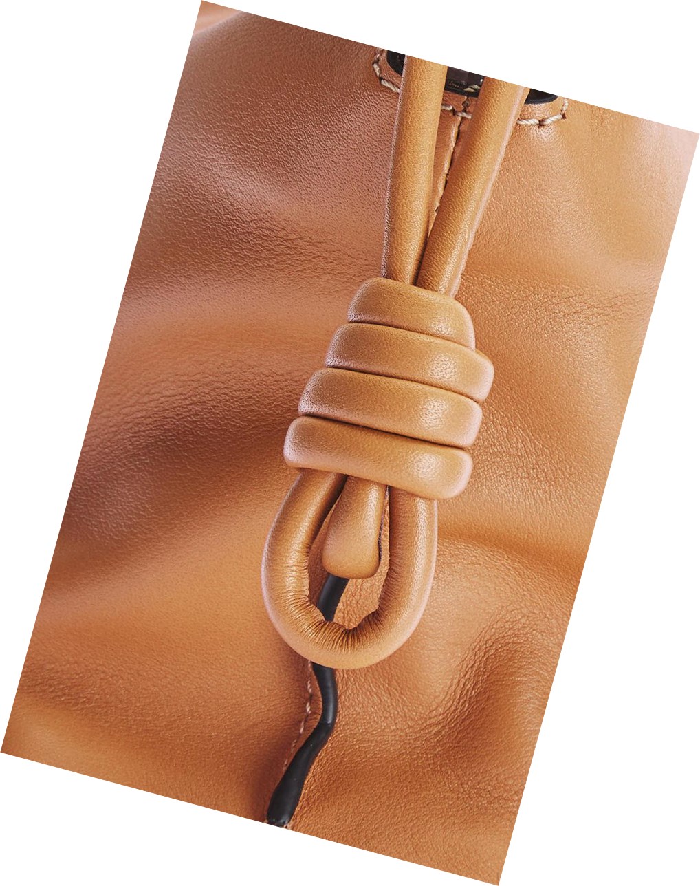 Loewe Mini Flamenco clutch in nappa calfskin Warm Desert | 3459TKIPW