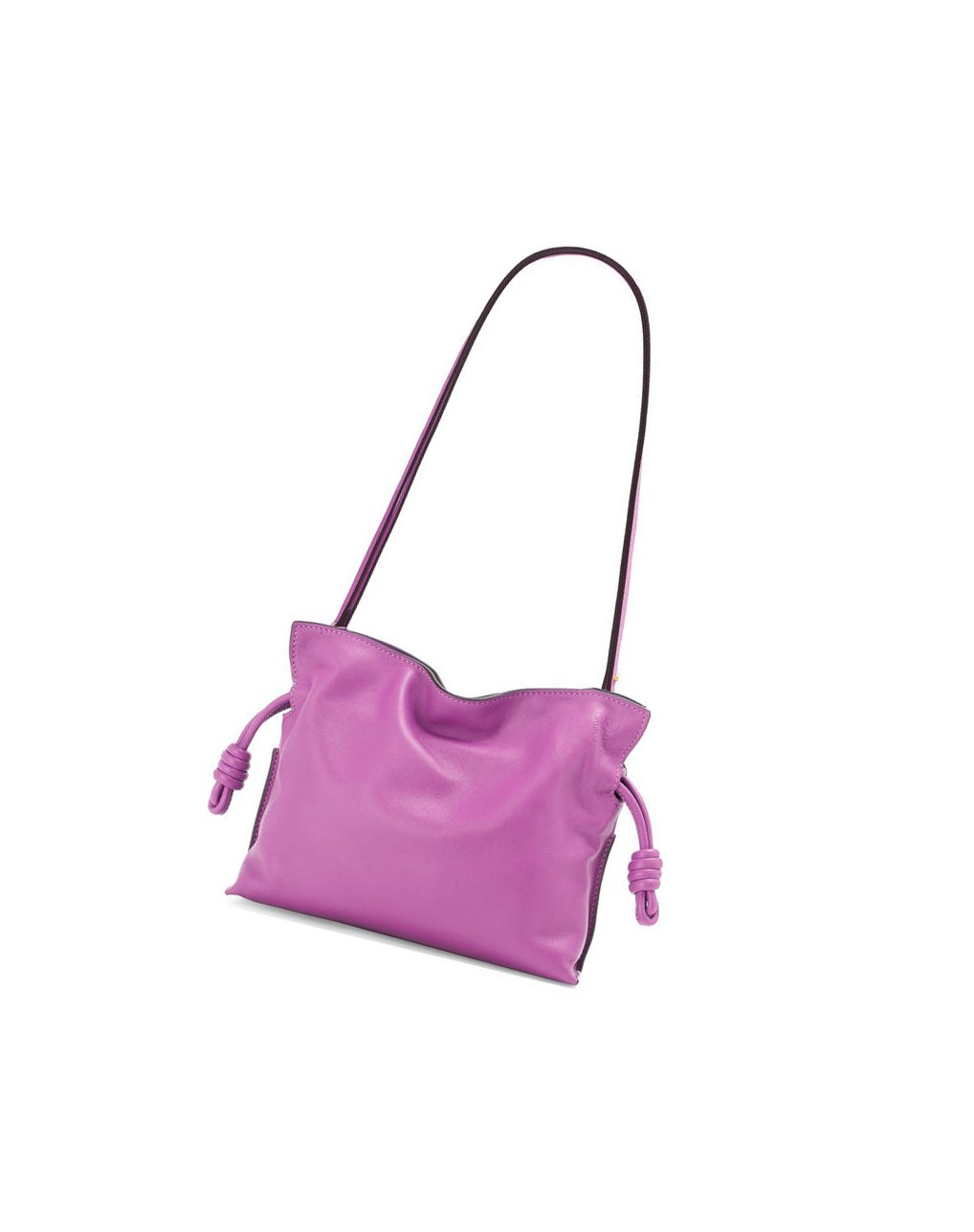 Loewe Mini Flamenco clutch in nappa calfskin Violette | 3805GTPRB