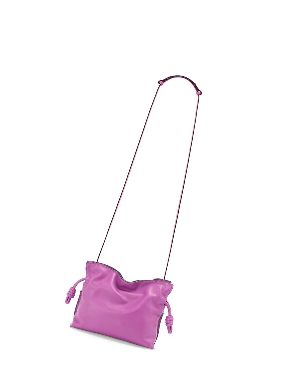 Loewe Mini Flamenco clutch in nappa calfskin Violette | 3805GTPRB