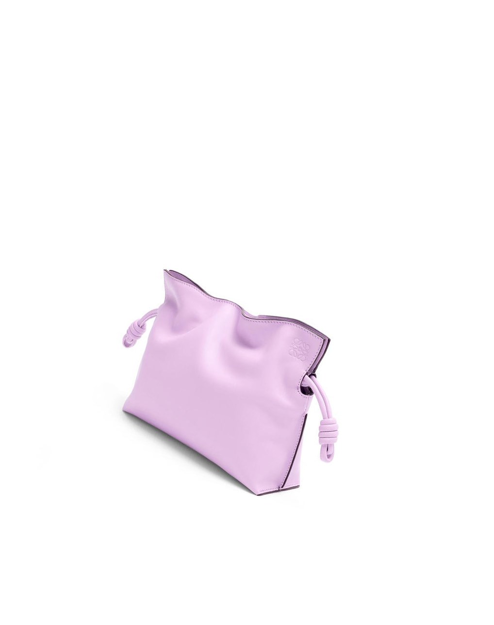 Loewe Mini Flamenco clutch in nappa calfskin Bloom Orchid | 7064UPHGE