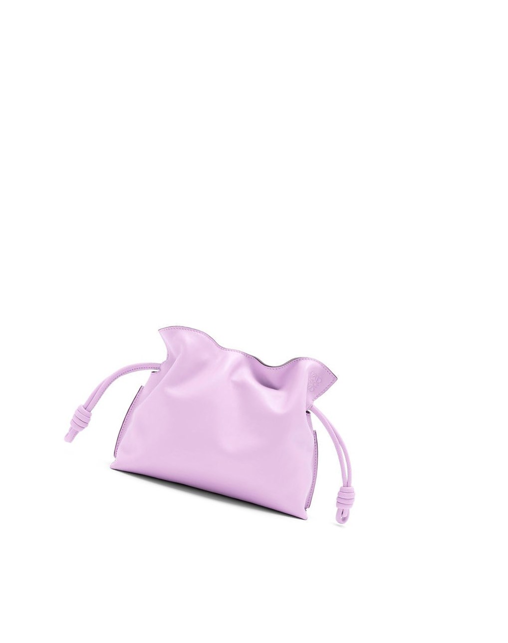 Loewe Mini Flamenco clutch in nappa calfskin Bloom Orchid | 7064UPHGE