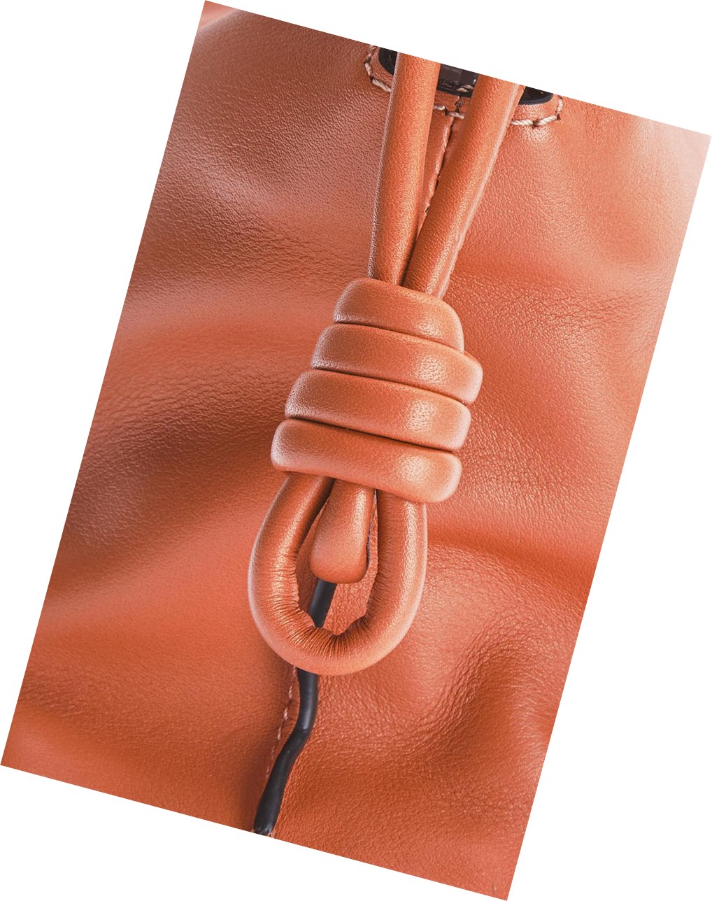 Loewe Mini Flamenco clutch in nappa calfskin Vermillion | 8740ZDFIG