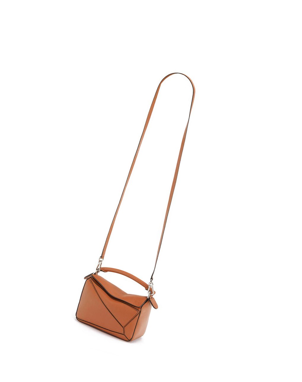 Loewe Mini Puzzle bag in classic calfskin Tan | 0618MCYRQ