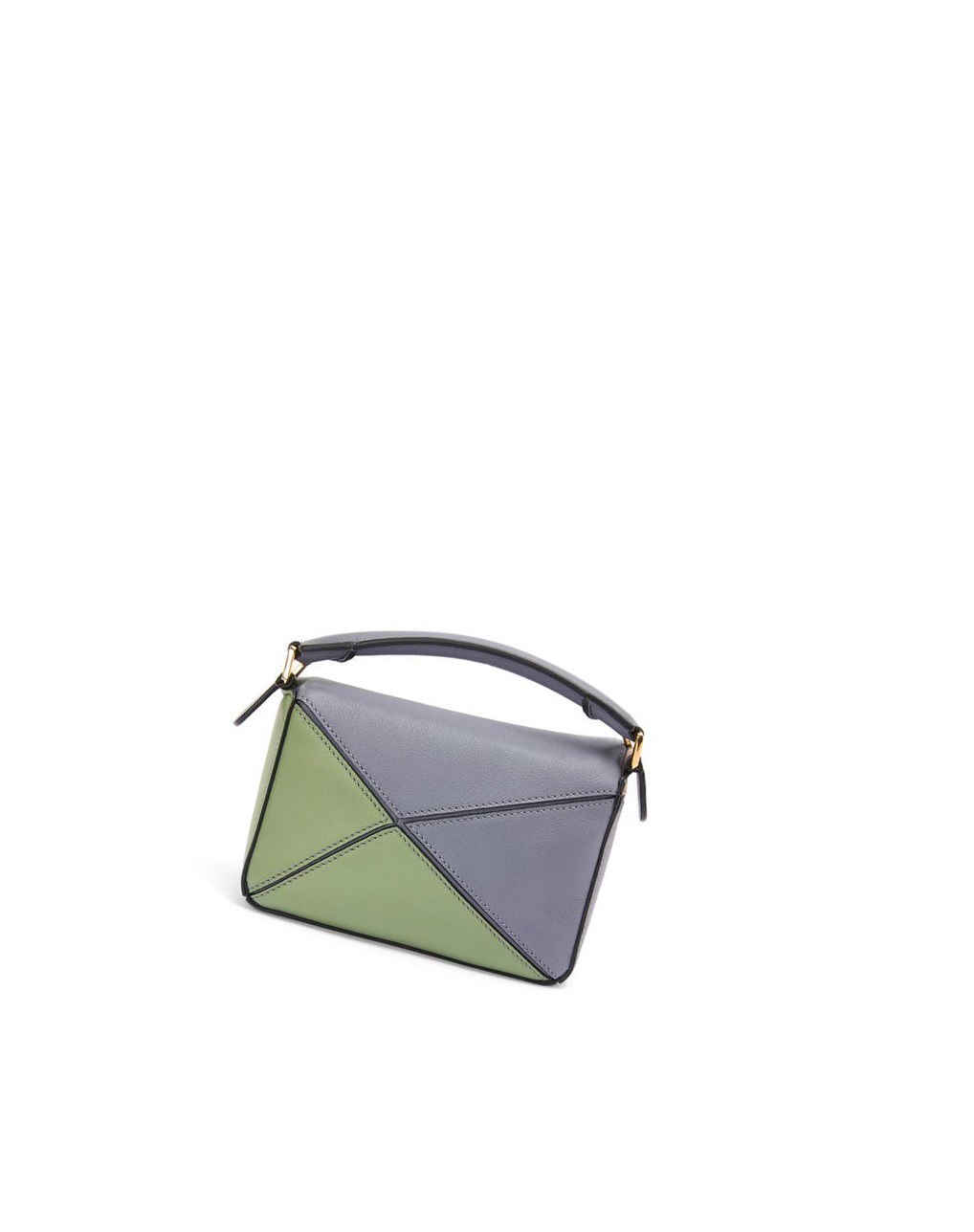 Loewe Mini Puzzle bag in classic calfskin Grise | 0653XZLDN