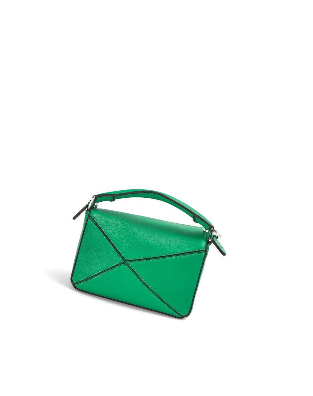 Loewe Mini Puzzle bag in classic calfskin Vert | 6350ANTMU