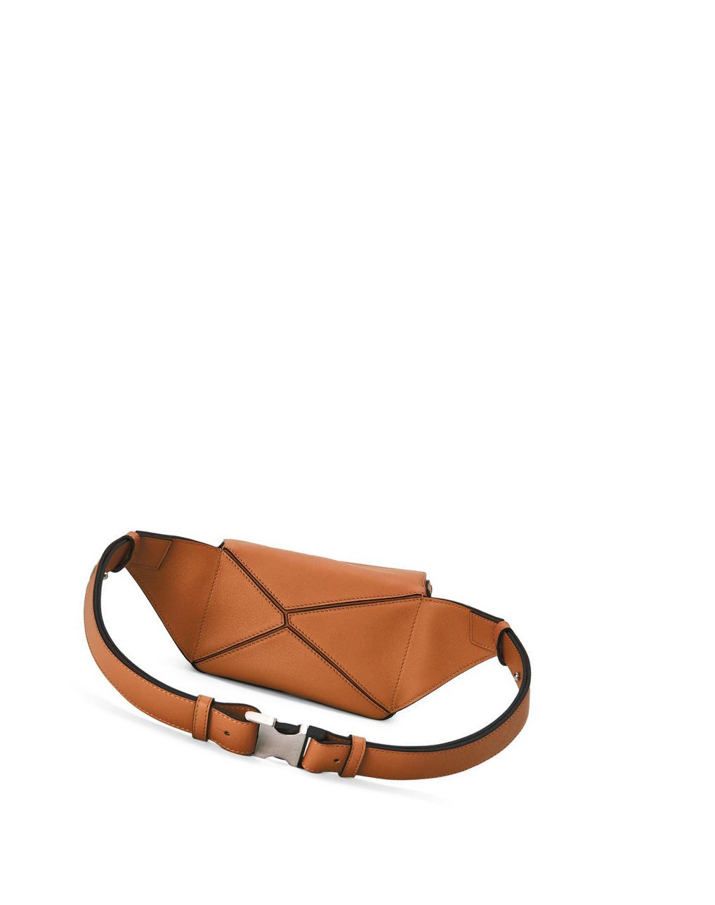 Loewe Mini Puzzle bumbag in classic calfskin Tan | 2184MBZYT