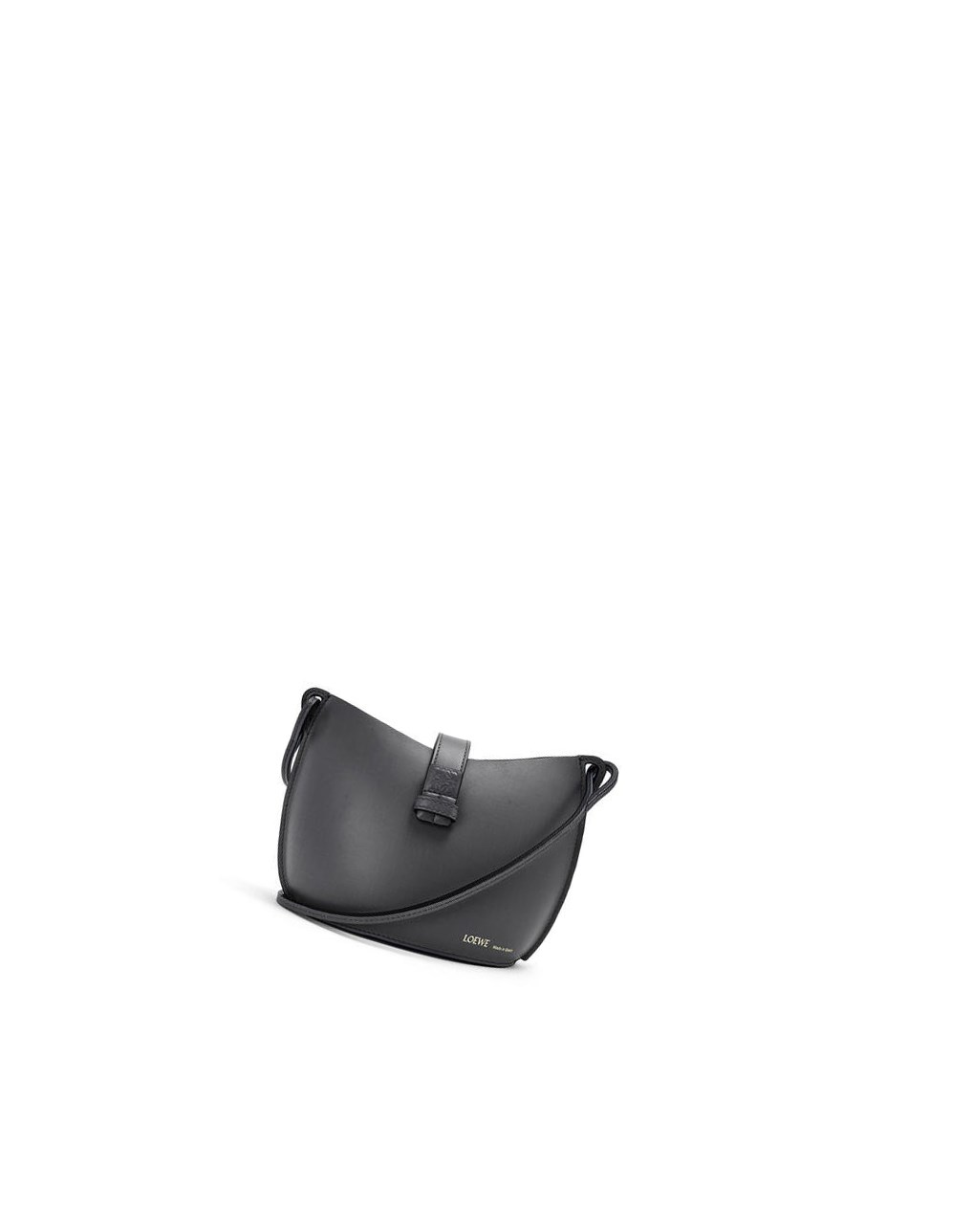 Loewe Moulded Bucket bag in calfskin Noir | 3905RZINX